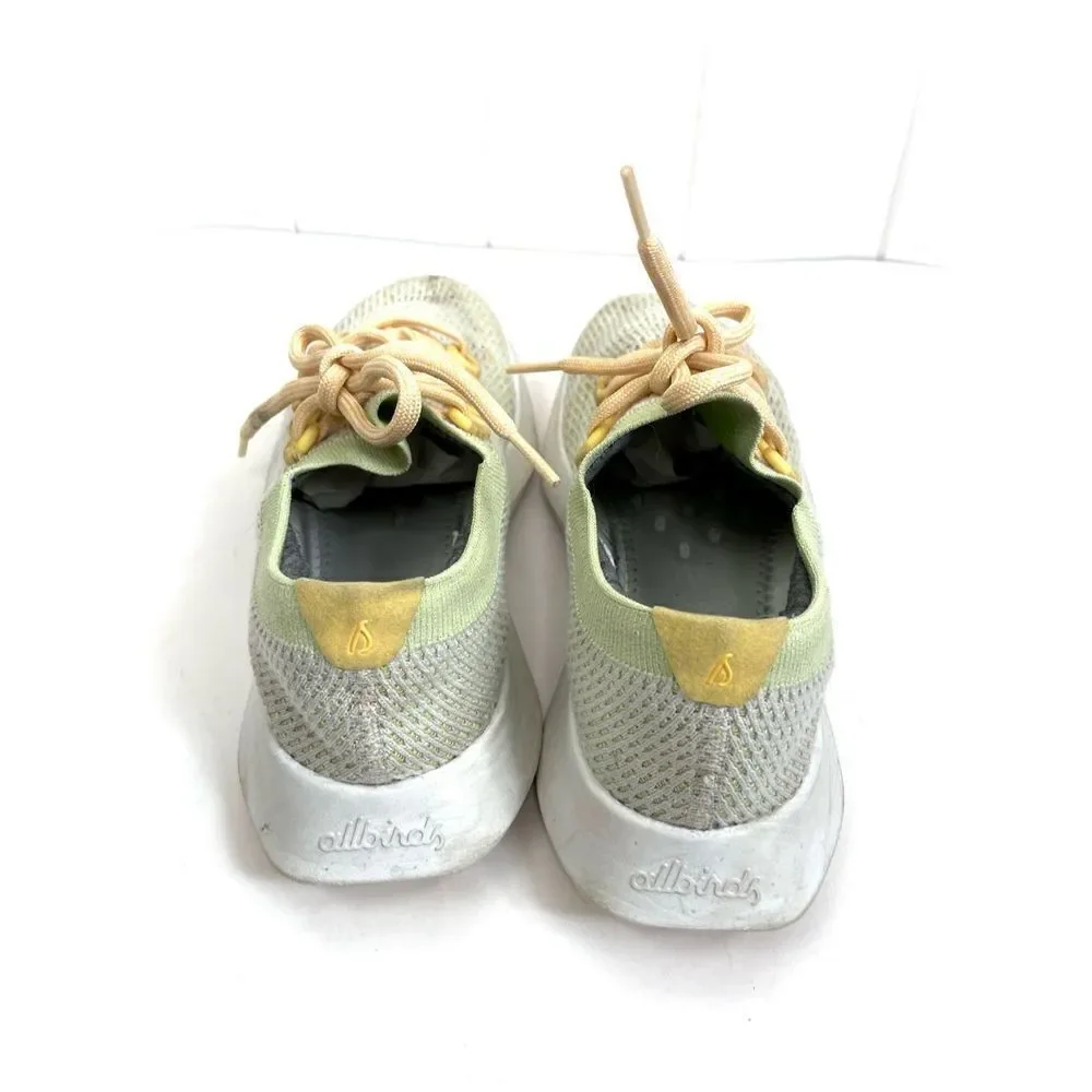 Allbirds Womens Tree Dasher Gaia (White Sole) Running Shoes Size‎ 7